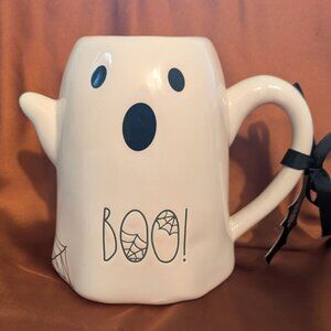 Halloween Rae Dunn Pink Ghost Mug NWT